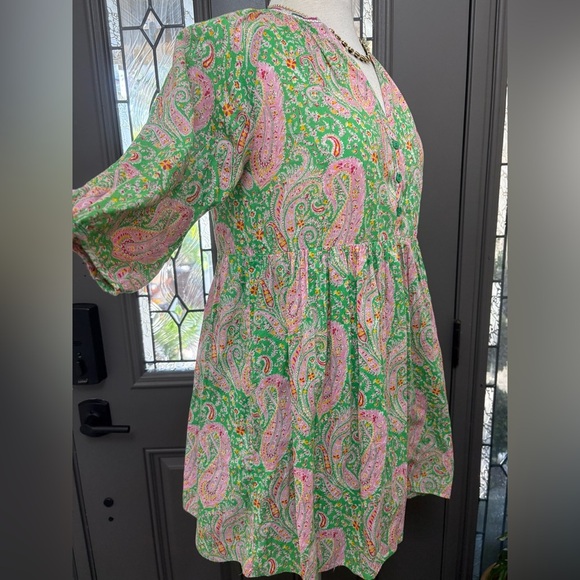 BA&SH Odeon Paisley Print Robe Tunic Dress Size XS
Bash, Ulla Johnson - Picture 6 of 12